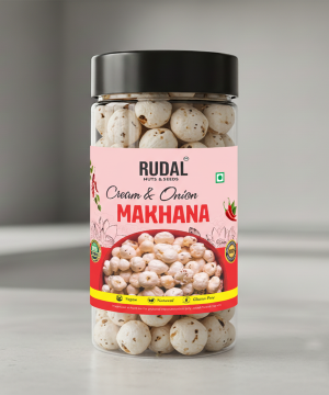 Cream & Onion Roasted Makhana (70-grams)