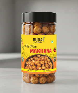 Peri Peri Roasted Makhana | Healthy Snacks (Pack of 1) (70-grams)